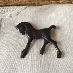 Vintage Tiny Metal Horse